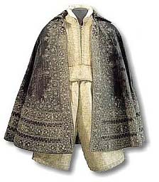 Svatební oděv vyrobený r 1604 nebo 1607 je uložen v Historische Museum Dresden